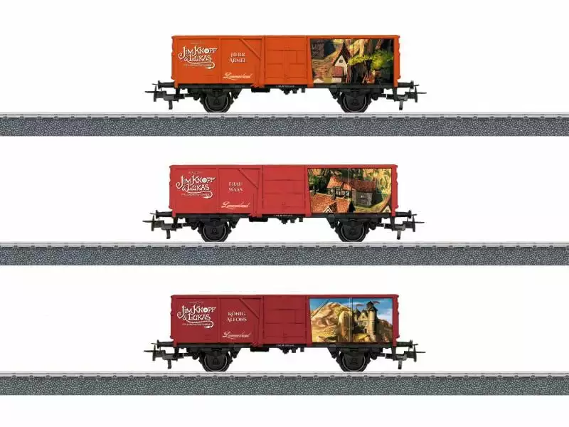 Märklin Güterwagen-Set H0 Start up Jim Knopf 1 4 Märklin Güterwagen-Set H0 Start up Jim Knopf 1 – Bild 2