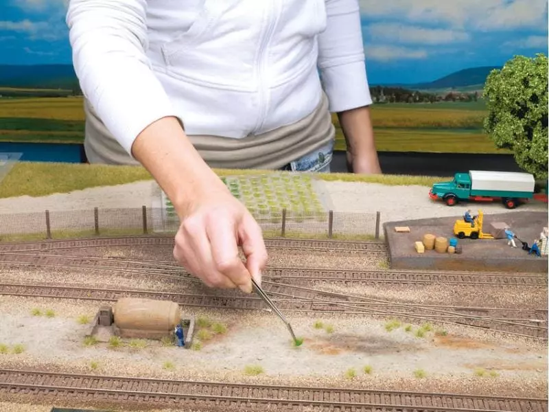 NOCH Grasbüschel blühend 4 NOCH Grasbüschel blühend – Bild 2