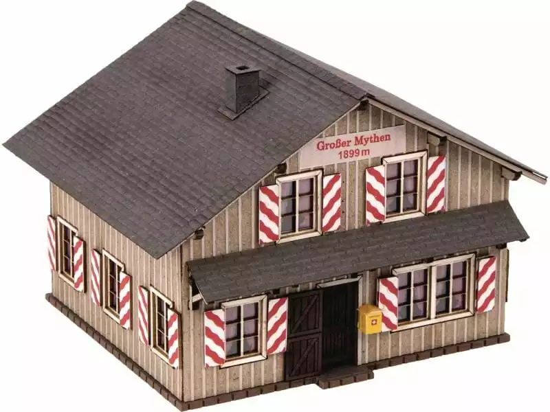 NOCH Bergrestaurant Grosser Mythen Laser-Cut Bausatz, H0 3 NOCH Bergrestaurant Grosser Mythen Laser-Cut Bausatz, H0