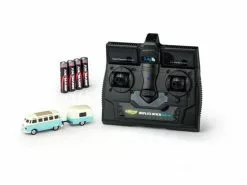 Carson RC Fahrzeug VW T1 Samba Bus mit Anhänger H0, RTR