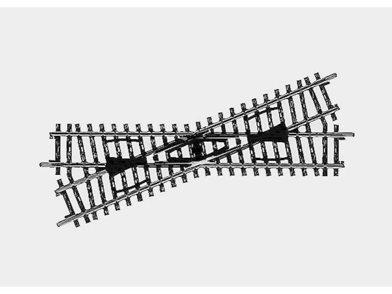 Märklin Kreuzung K-Gleis, 22.5° 168.9 mm, H0 3 Märklin Kreuzung K-Gleis, 22.5° 168.9 mm, H0
