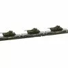 Piko Transportwagen SBB mit 3 Panzer 68 camo -Modelleisenbahnen Verkäufe 58080180 xxl