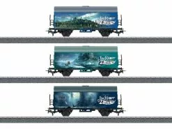 Märklin Güterwagen-Set «Verschiedene Länder Jim Knopf»