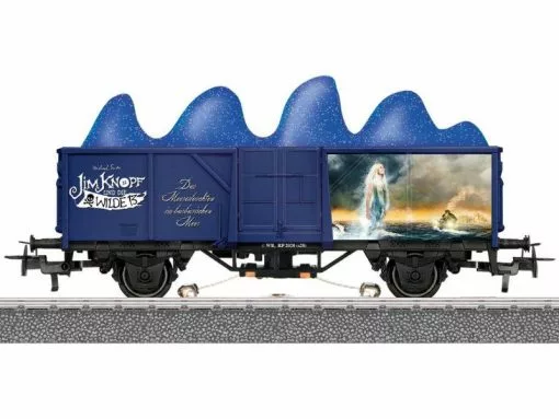 Märklin Offener Güterwagen «Meeresleuchten« Jim Knopf Wilde 13 -Modelleisenbahnen Verkäufe 58452510 xxl