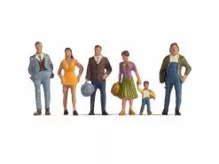 NOCH Figuren Passanten 6 Stück, H0