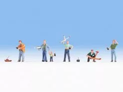 NOCH Figuren Modellbauer 6 Stück, H0