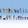 NOCH Figuren XL-Set Bei der Arbeit 24 Stück, H0
