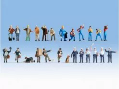 NOCH Figuren XL-Set Bei der Arbeit 24 Stück, H0