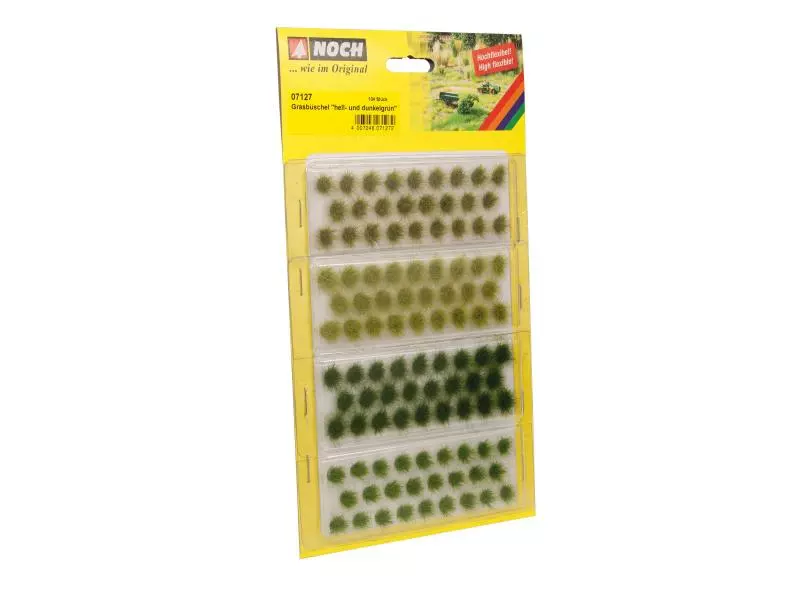 NOCH Grasbüschel 6 mm Hell- und Dunkelgrün 3 NOCH Grasbüschel 6 mm Hell- und Dunkelgrün