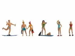 NOCH Figuren Wassersportler 6 Stück, H0