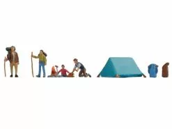 NOCH Figuren Camping 8 Stück, H0