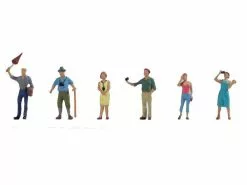 NOCH Figuren Reisegruppe 6 Stück, H0
