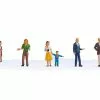 NOCH Figuren Passanten 6 Stück, H0 2 NOCH Figuren Passanten 6 Stück, H0 -Modelleisenbahnen Verkäufe 78018312 xxl