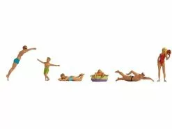 NOCH Figuren Beim Baden 6 Stück, H0