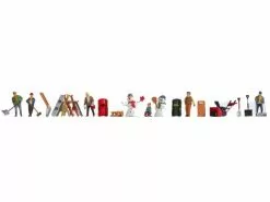 NOCH Figuren Wintertag 18 Stück, H0