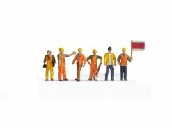 NOCH Figuren Gleisarbeiter 6 Stück, H0