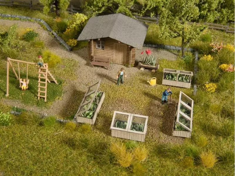 NOCH Frühbeete mit Salat 4 NOCH Frühbeete mit Salat – Bild 2